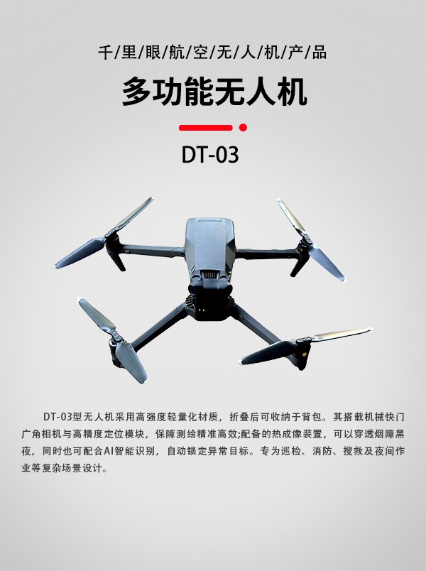 多功能无人机DT-03型(图1)